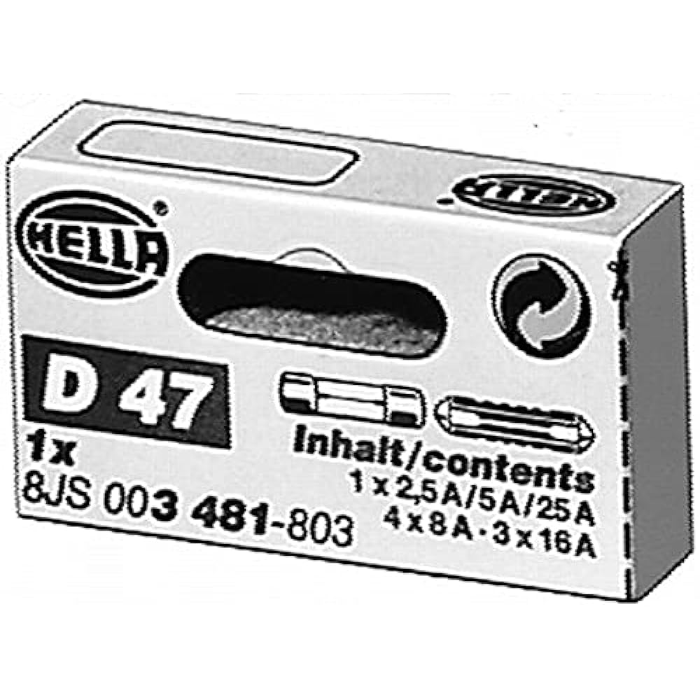 HELLA 8JS 003 481-803 Fuse Kit - 16/2.5/25/5/8A