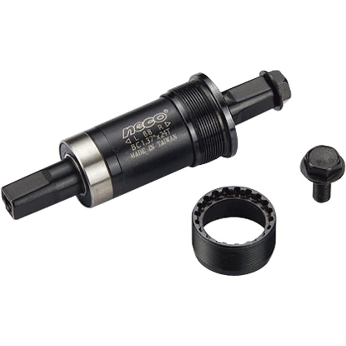 Cycle Design BB Bottom Bracket Shell Width 73mm/Shaft Length 122.5mm JIS Square Taper Sealed Bearing