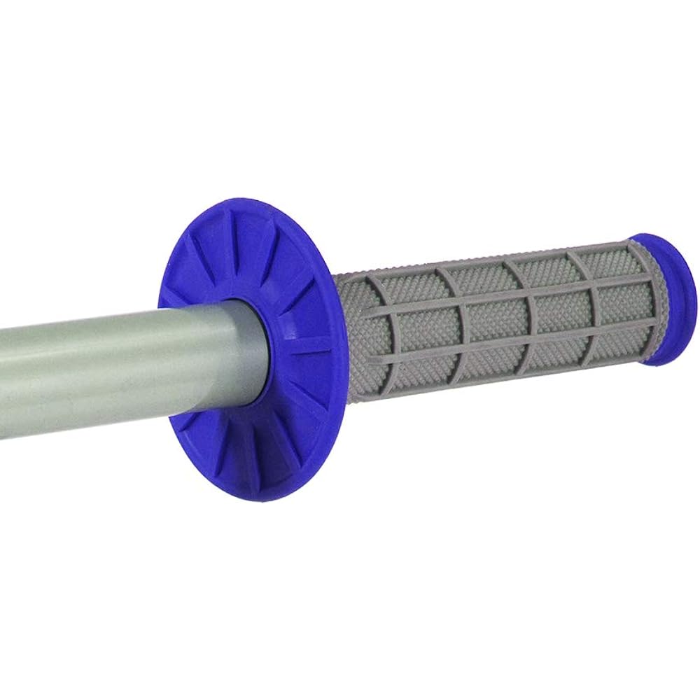Outlaw Racing Dart Bike Grip Half Waffle Grip Blue PP2671BU