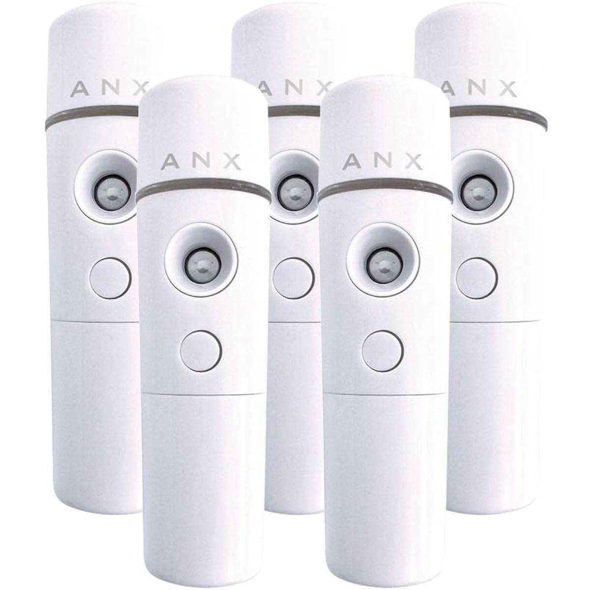 ANX Mobile Mist Facial Massager Handy Mist Ultrasonic Nano Mist Improved October 2023 Instruction Manual Included (5 pieces)