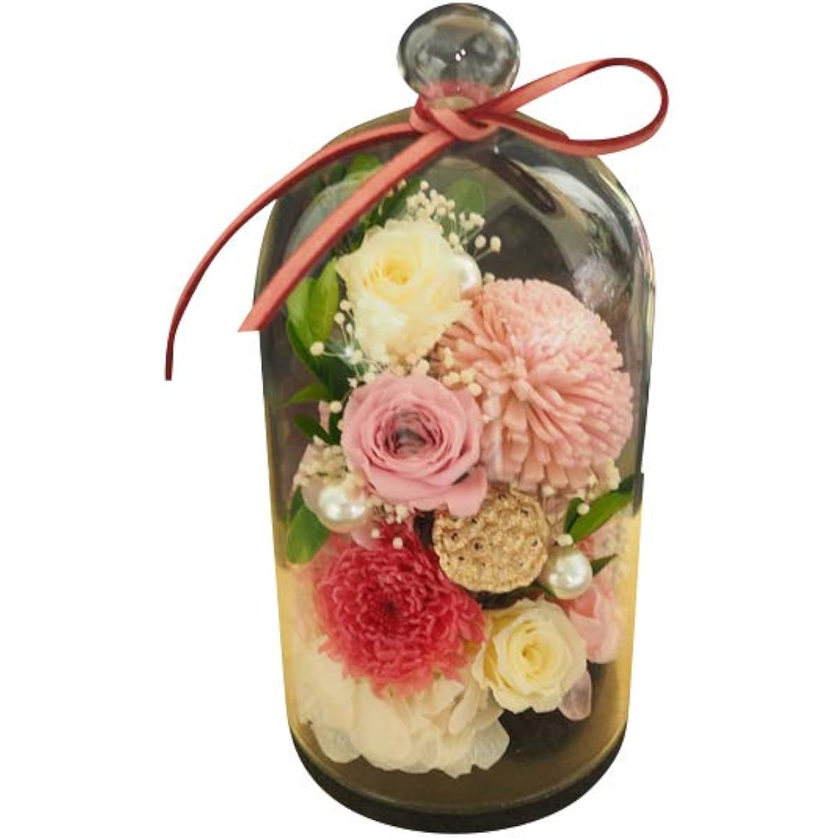 Fradeco Japanese style preserved flower "Azusa" (pink)