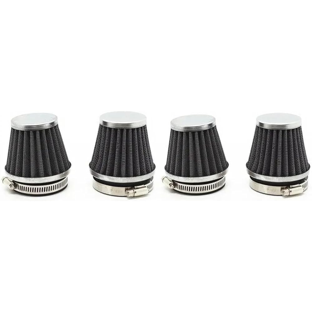 4x 54mm Air Filter Y XS1100 FJ1100 FZR1000 FJ1200 XJR1200 XJR1300 Fits ZX750 KZ750E GPZ750 KZ1000J KZ1000 Spare Parts Replacement