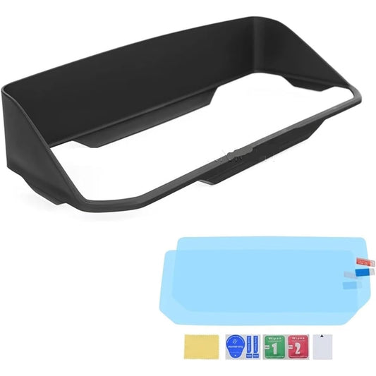 SAG BMW K1600B K1600GT K1600GTL K1600 B GT GTL 2022- Instrument Hat Sun Visor Meter Cover Guard R 1250 RT R1250RT 2021- CE04 Sun Visor Instrument Cap (Size: Set)