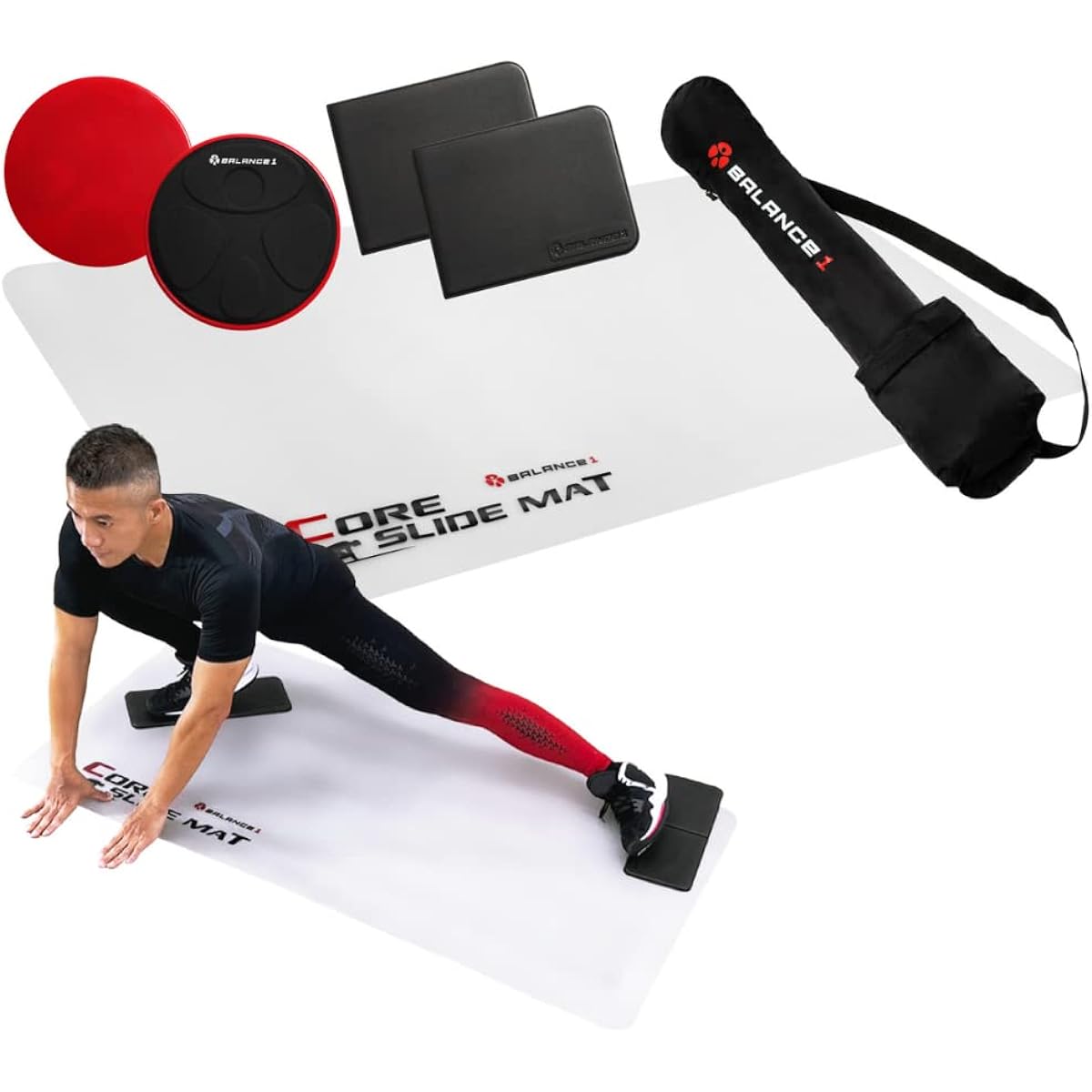 Core Slide Mat Sliding Board Exercise Aerobic Exercise Leg Slider Balance1 Balance One