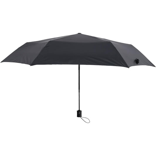 Amvel Folding Umbrella Automatic Open/Close Umbrella Durable Folding Umbrella Windproof Umbrella One Touch Lightweight Windproof Strong Water Repellent VERYKAL Black 164g