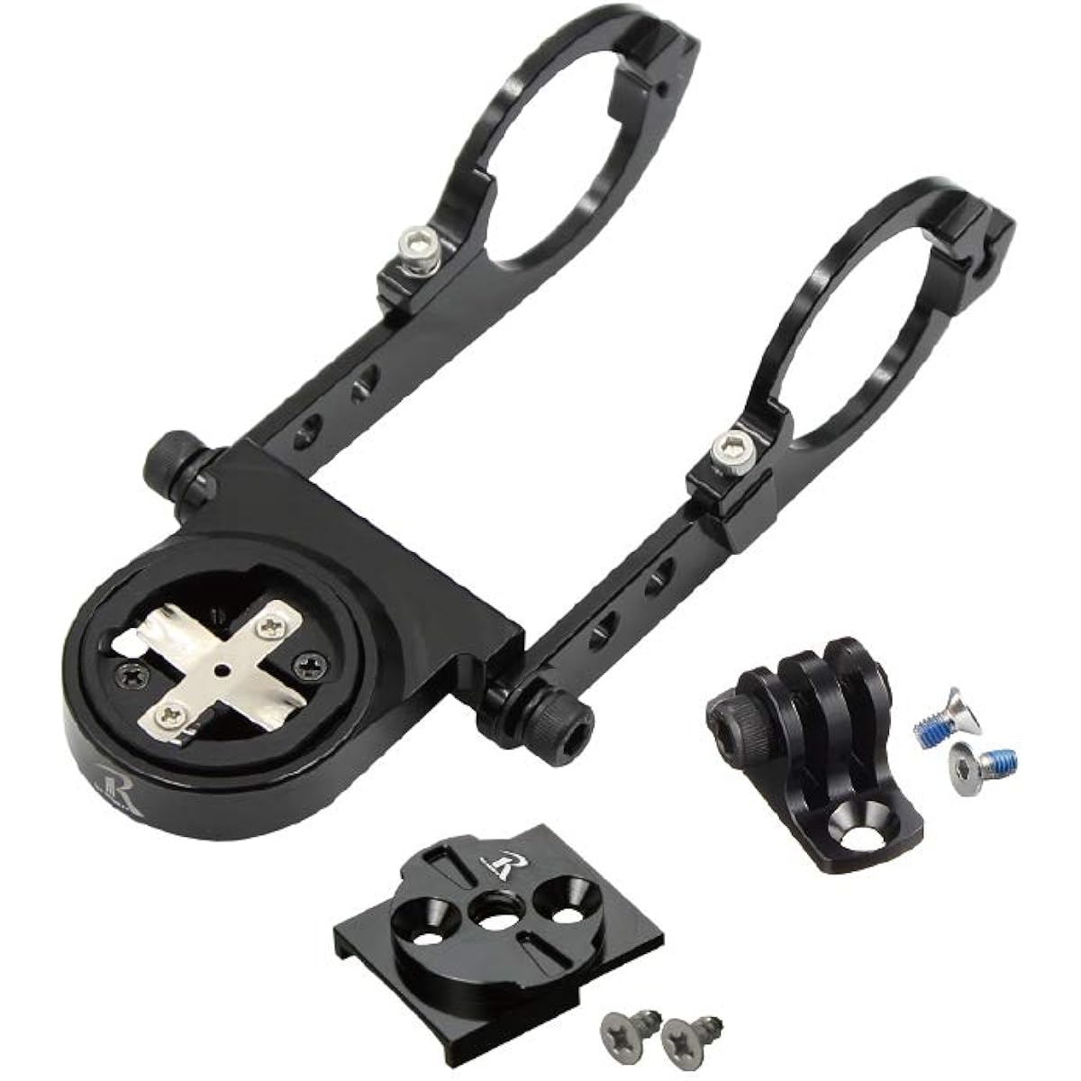 REC-MOUNTS Type 19 Garmin Combo Mount (Double-sided narrow type, aluminum socket, bottom adapter included)