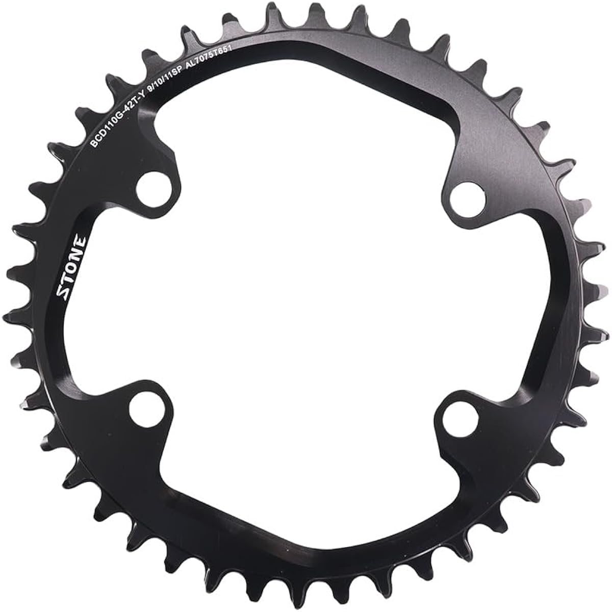 Stone Round Chainring 110 BCD for GRX RX810 RX600 34-60T Tooth Road Bike Chainwheel 110G