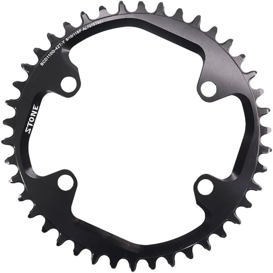 Stone Round Chainring 110 BCD for GRX RX810 RX600 34-60T Tooth Road Bike Chainwheel 110G