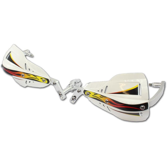 Rise Corporation Knuckle Guard for 22.2mm Handle White T05Z9990011WH