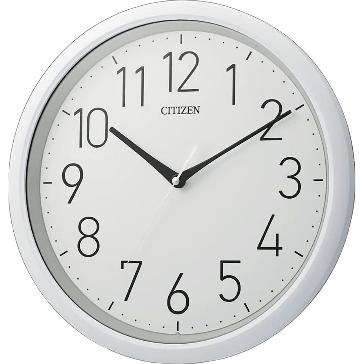 RHYTHM Wall Clock Waterproof Dustproof Indoor Silent Continuous Second Hand White Φ32x5.8cm Citizen CITIZEN 8MG799-003