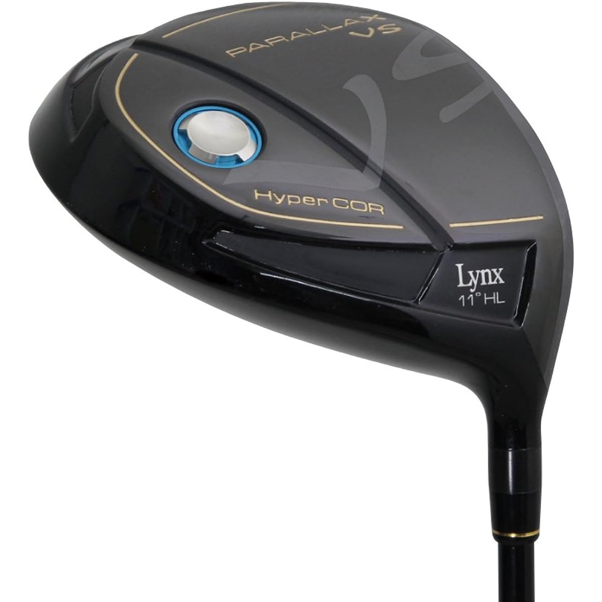 Lynx PARALLAX VS Parallax VS Ultra Short Driver (High Repulsion Model) Original Short Special Carbon Shaft 11° 43 Inch SR Black