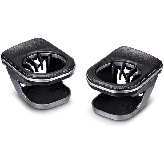 AZUTO Cup Holder Right and Left Side Bundle for Mercedes-Benz G Class W463 (Gray Stitch) MHG032