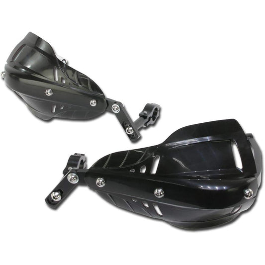 Universal Aluminum Hand Guard Knuckle Guard 22.2mm/22.2Pie Black Solid