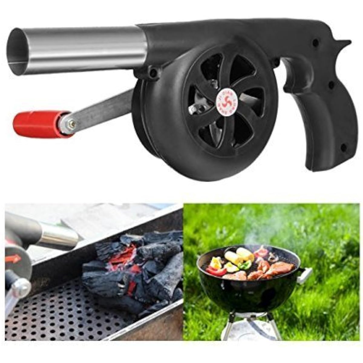 CarAngels Camping BBQ Fire Starter Goods Ignition Blower Bonfire Tool Powerful