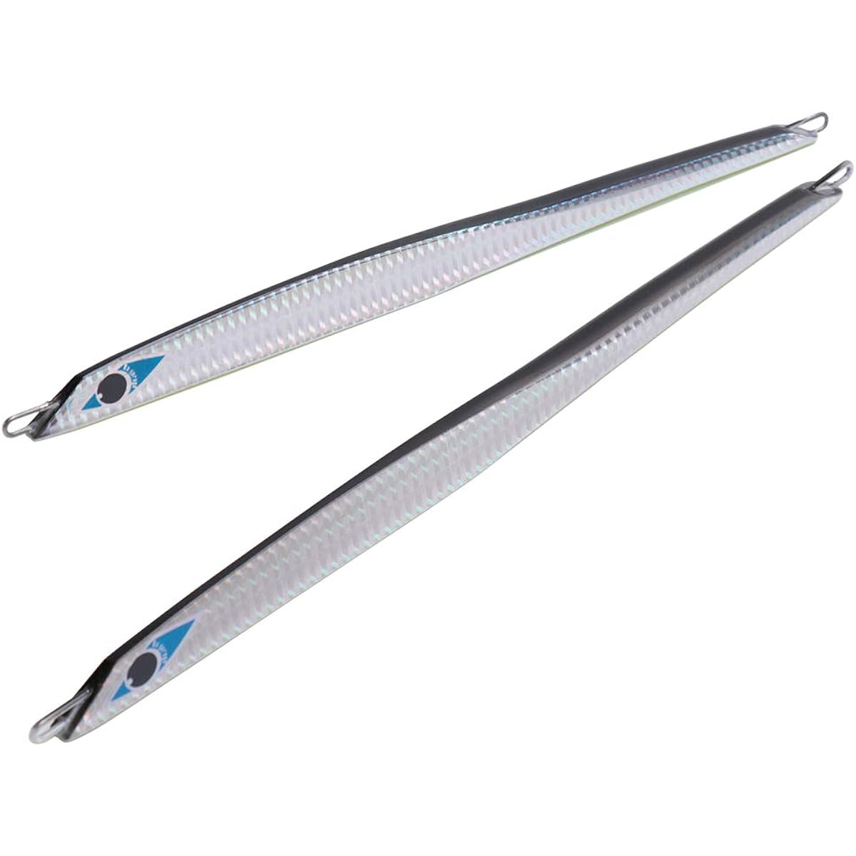 Ks Garage Original Metal Jig Long Yellowtail Nearshore Offshore Jigging - Hien - Glow Black Silver (120g / 210g / 500g / 750g)