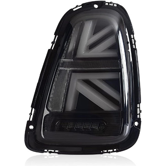 VLAND Mini MI NI R56 R57 R57 R58 R59 LED Tail Lamp Union Jack Design Early Late General Purpose Flowing Turn Signal Opening Motion Function Vehicle Inspection Response Measures (Cooper R56/57/58/59