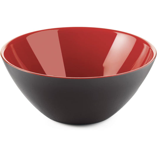 guzzini Ball Black/Red ø25 x h10.5 cm - 2500cc Bowl L Φ25cm MY FUSION 281425.140