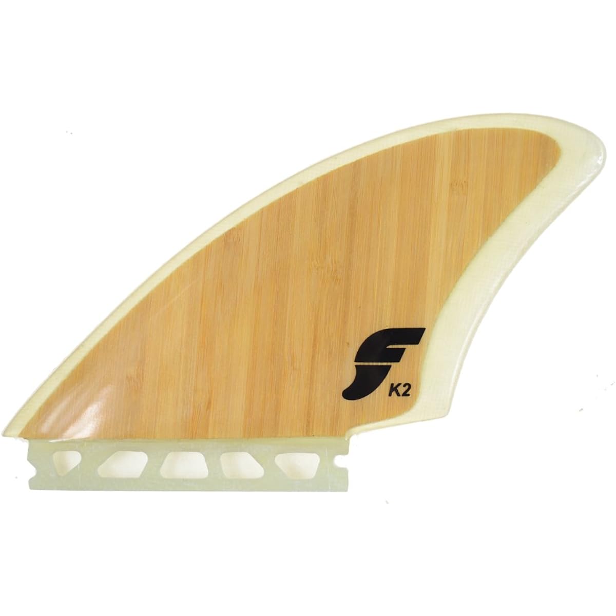 FUTURE surfboard fin K2 TWIN KEEL BAMBOO