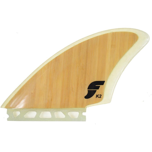 FUTURE surfboard fin K2 TWIN KEEL BAMBOO