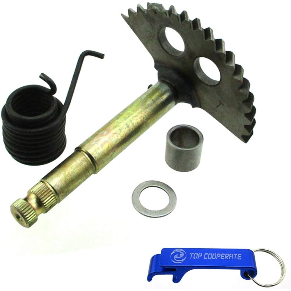 TC-Motor Kick Start Shaft Gear Spindle for GY6 125cc 150cc Chinese Moped Scooter 4 Stroke Engine