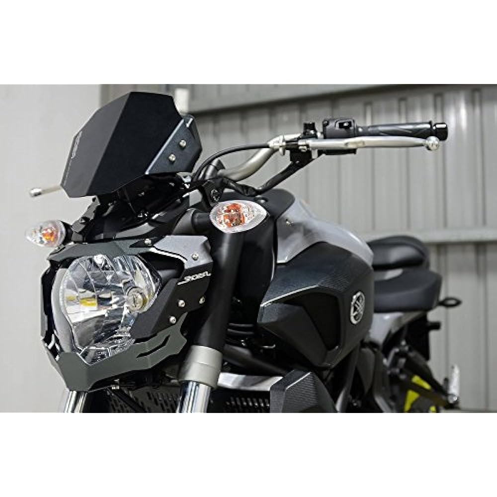 RIDEA Aluminum Headlight Cover Gold MT-07 2014- HLG-Y03-GD