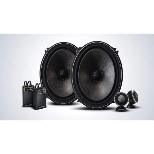 ALPINE 7x10 inch separate 2-way speaker X-711S