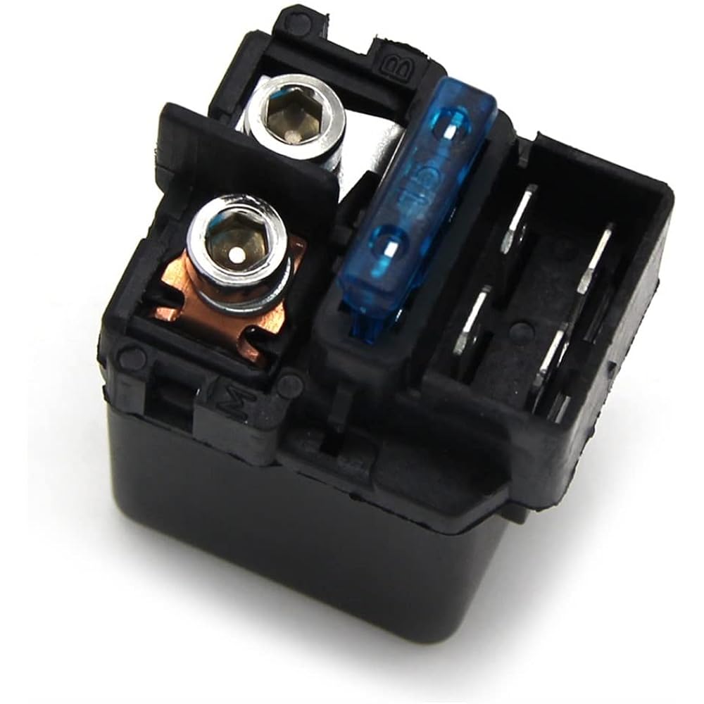 Motorcycle Starter Relay Motorcycle Solenoid Starter Relay Switch for Honda FES125 FES150 FJS400 FJS600 FMX650 Silver S Wing CA125 Rebel CB400SF CBR300R