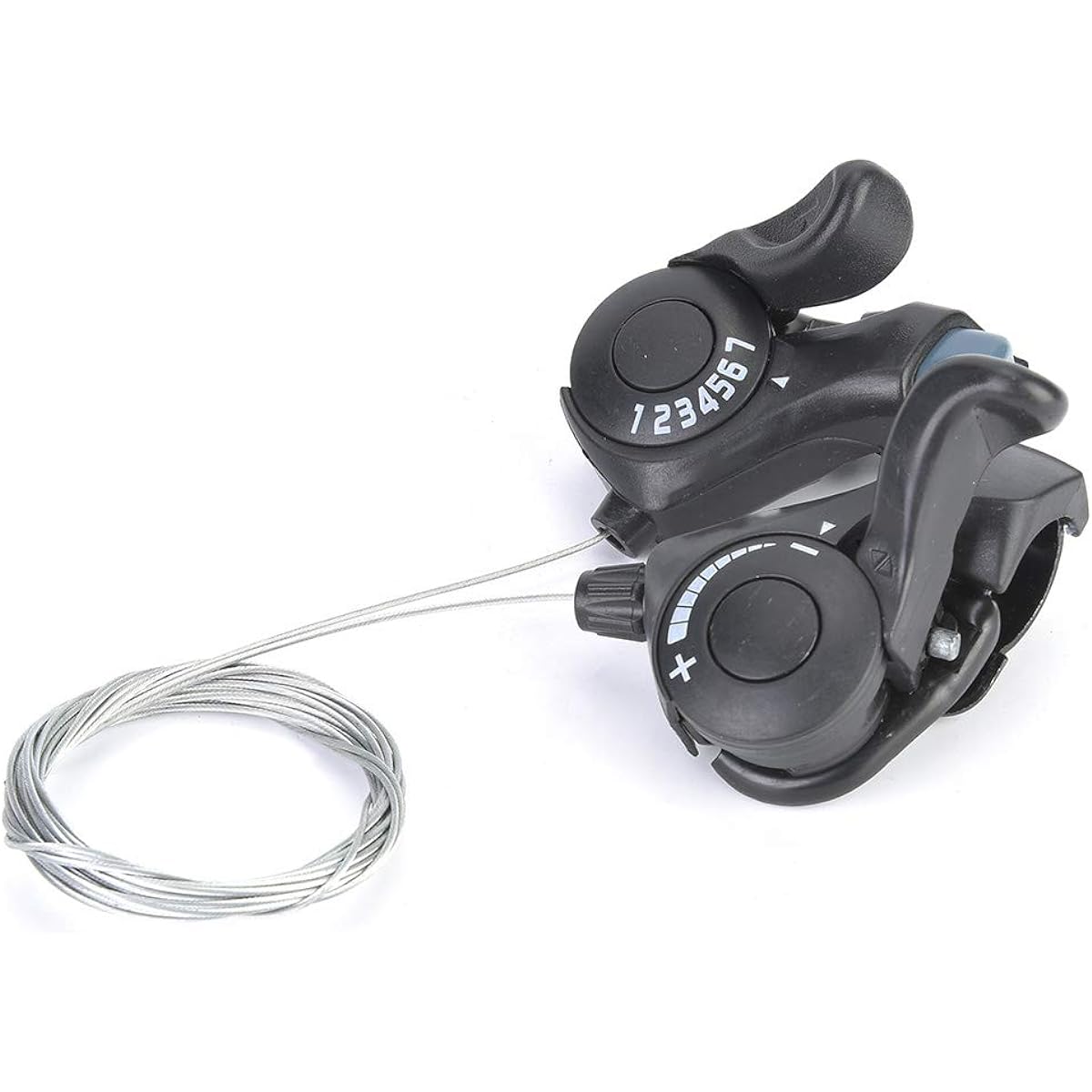 Thumb Shifter Shift Lever Aluminum Alloy Bicycle Left/Right Derailleur Shift Ergonomic Shifter Mountain Bicycle Accessories 3X7 Speed