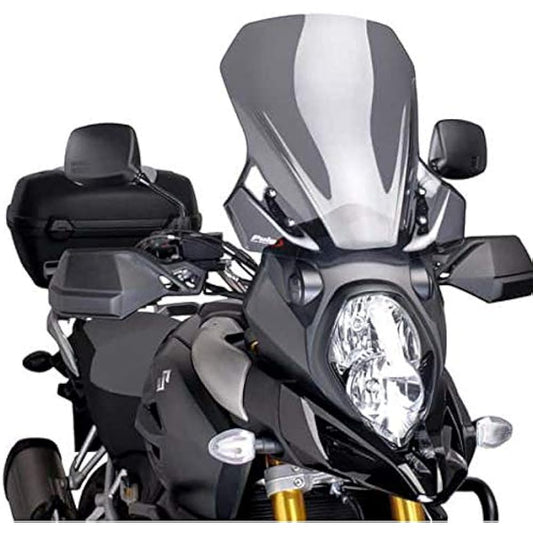 Puig 7229F SCREEN V-TECH SPORT [DARK SMOKE] SUZUKI V-STROM1000(14-15) Puig Screen Cowl Motorcycle Bike Parts