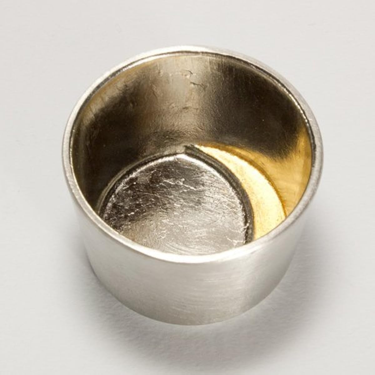 [Genuine tin] [Nousaku] [Takaoka traditional craft brand] Perfect gift Guinbo - Moon Gold leaf