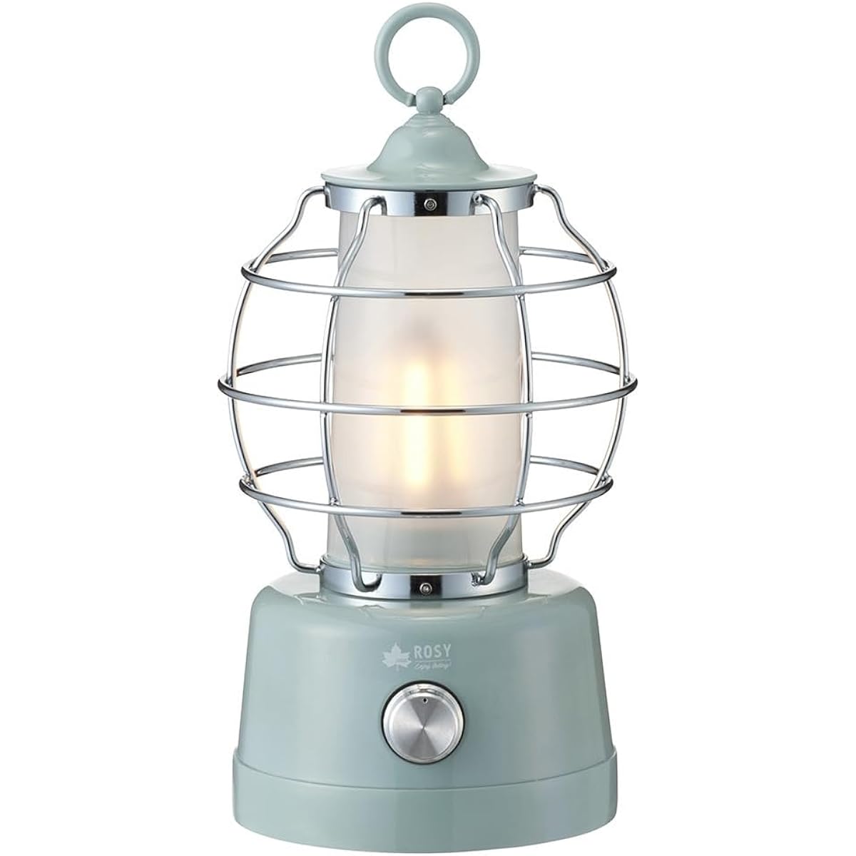 LOGOS ROSY Village Lantern 74175022 Green (approx.) Width 12 x Depth 13 x Height 26 cm