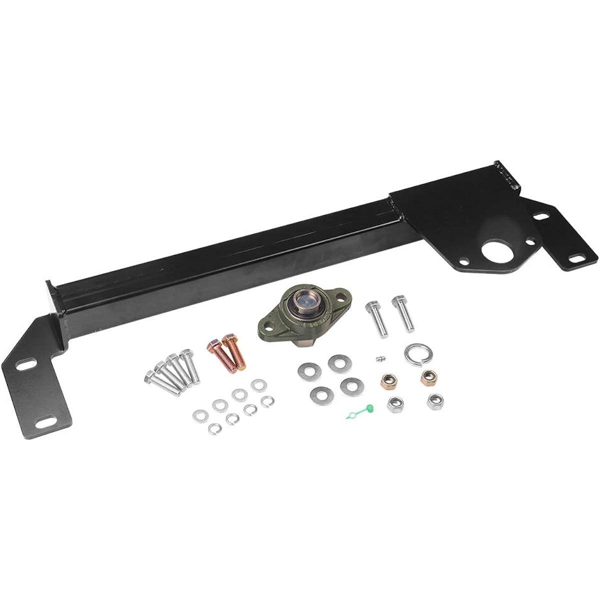 Steering Gear Box Stabilizer Kit -Compatible with Daddylum Model -1994, 1995, 1996, 1997, 1998, 2000, 2001 RAM 1500, 94-02 RAM 2500, 3500 4WD -Steering Blace Bar -Death Woble Fix -4X4.
