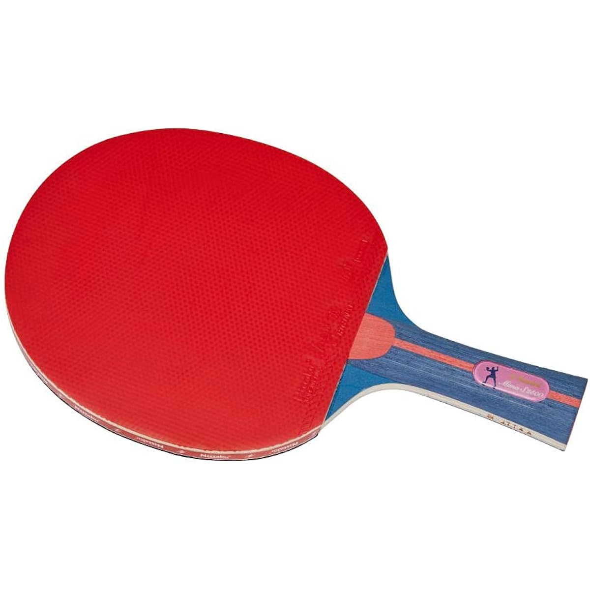 Nittaku Table Tennis Racket Mima Adhesive with 2 Plastic Balls