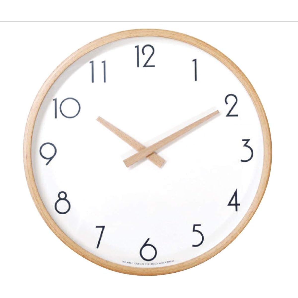 Creer Wall Clock CAMPAS Campus Wall Clock L White 4×31×31cm