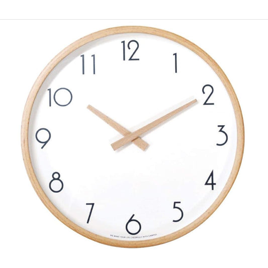 Creer Wall Clock CAMPAS Campus Wall Clock L White 4×31×31cm