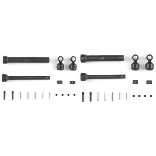 Tamiya Hop Up Options OP.1113 CR-01 Carbon Steel Propeller Shaft (95mm) 54113 & Hop Up Options OP.1112 CR-01 Carbon Steel Propeller Shaft (85mm) 54112 [Set Purchase]