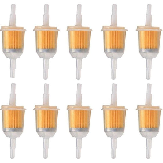 Motorcycle Breather Filter Motorcycle Gasoline Fuel Filter Accessories Universal Gasoline Gas Fuel Oil Filter for Scooter