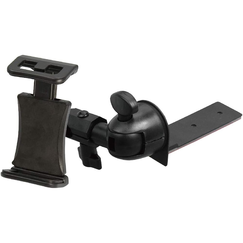 [Mobix] Portable car navigation compatible with 5 inches to 7 inches (general purpose product) Car mounting stand (substitute) (1DIN BOX type arm M) Also suitable for mini tablets, PSDs, etc. [007-H-M]