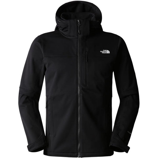 The North Face THE NORTH FACE Jacket DIABLO SOFTSHELL DETACHABLE HOOD Hoodie Removable Men's Outerwear Black [Parallel Import]