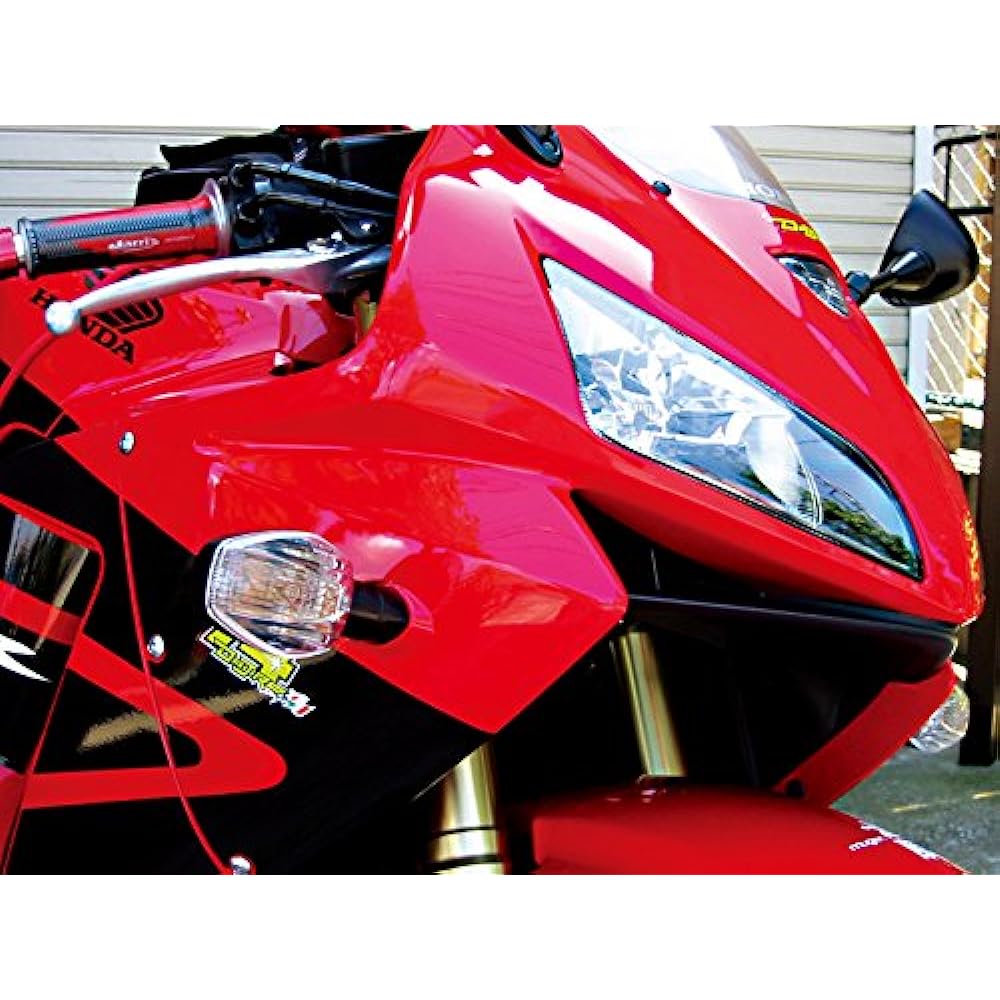 POSH Motorcycle Supplies Custom Turn Signal Lens Set CBR1000RR('04~'05) CB1300SF('03~'05) CB400SF SPEC3('04~'05) Others Smoke Double Ball 058279