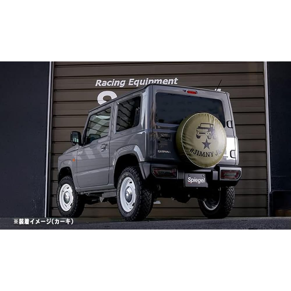 Spiegel Tire Cover Jimny JB23W JB64W Hashtag Jimny Khaki Spare Tire Cover Suzuki