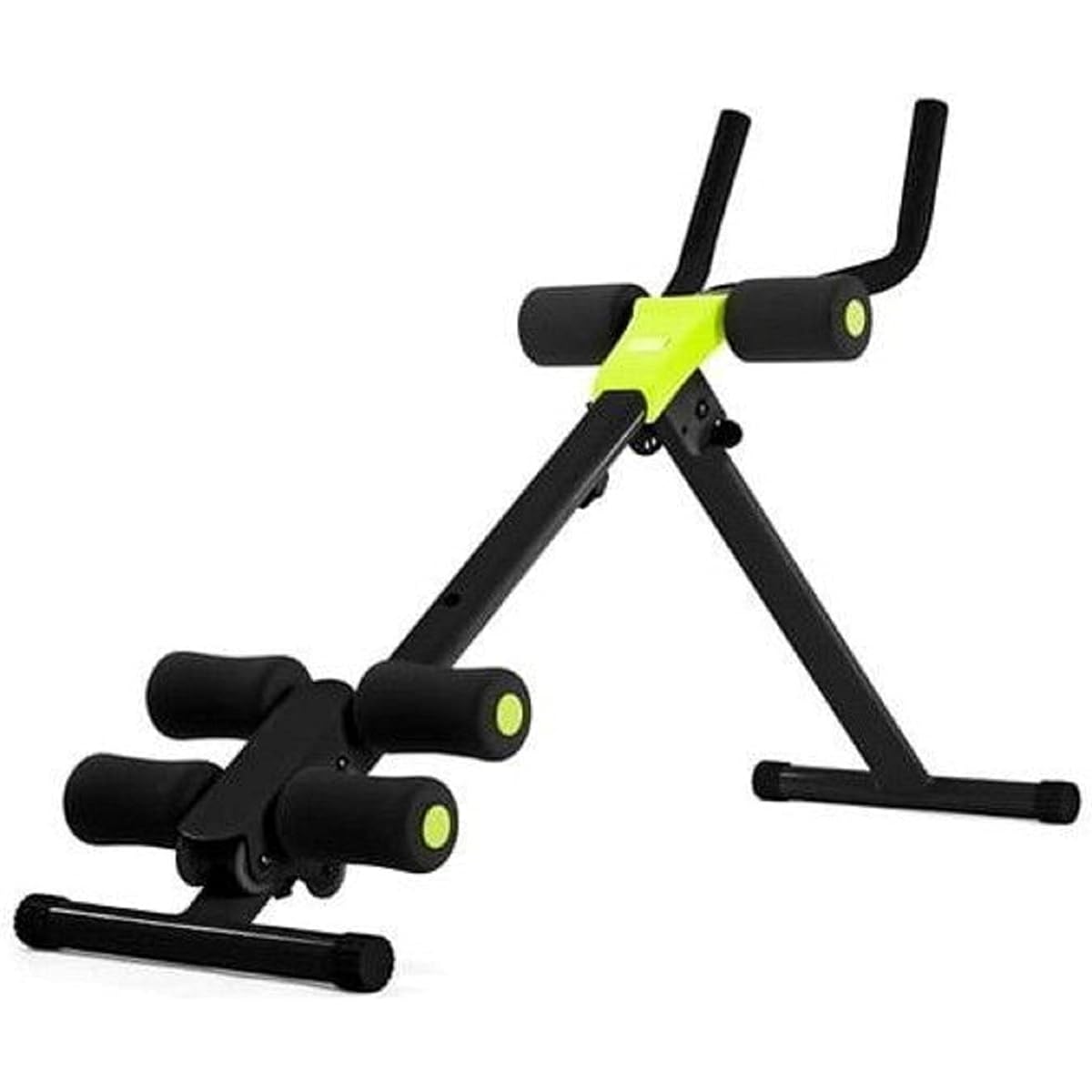B-SANTE Abdominal muscle shaper black/green (with LCD meter and load adjustment function)