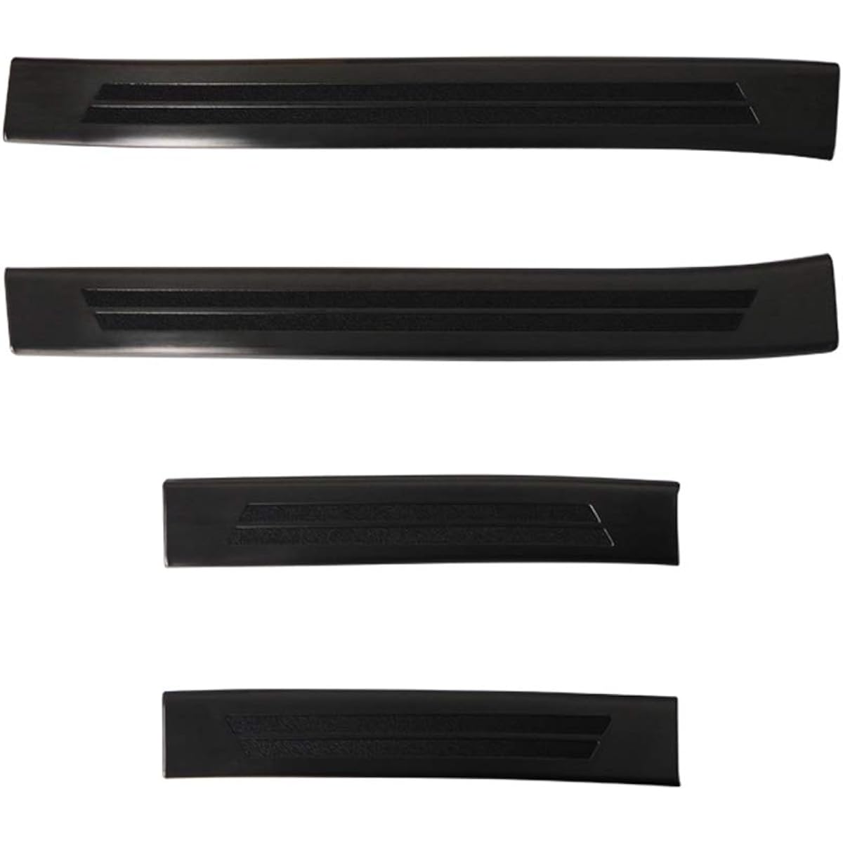 Samurai Produce Mazda MAZDA3 BP Series Exclusive Scuff Plate Side Step Inside Front Rear Set 4P Black Hairline