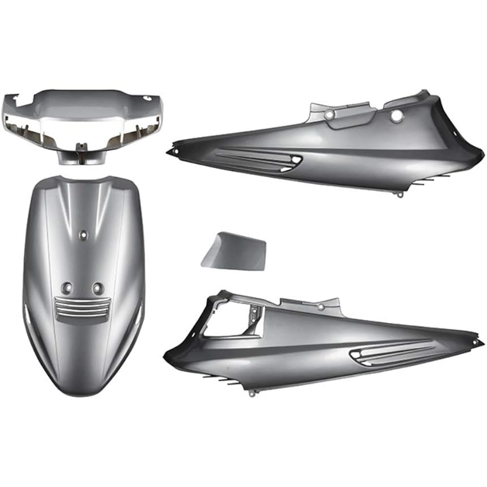 Bike Parts Center Exterior Set 5 Piece Set White White Cowl Painted Genuine Type Suzuki Address V100 CE11A 3022