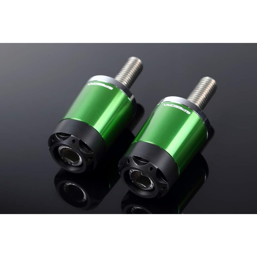SSK Heavy Weight Handlebar End Slider Long Type Green (S1000RR 2009-2016)(HP4 2012-2014) ABEBL01DG