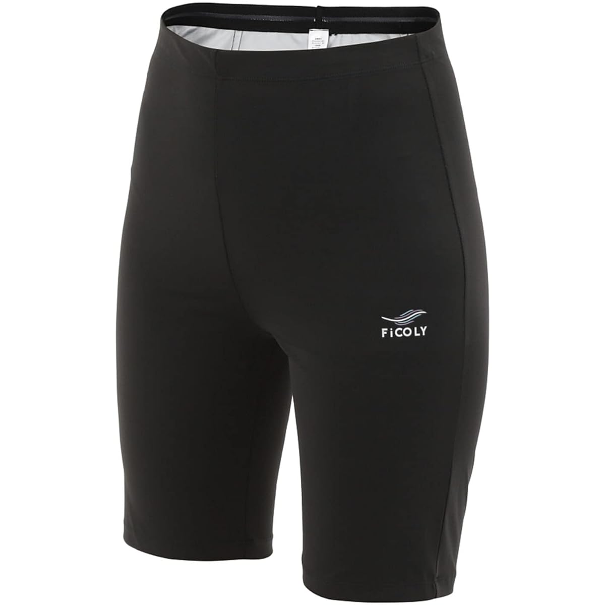 [FiCOLY] Sauna Pants, Half Length, Women's, Sweating, Yoga Leggings, Half Pants, Spats, Sports, Sauna Suit, Washable, Large Size FSPW-1