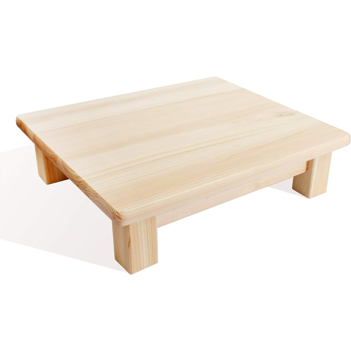 Hinoki step climbing platform (Easy indoor exercise DVD included/Elevating exercise management sheet included/Japanese wooden step stool)