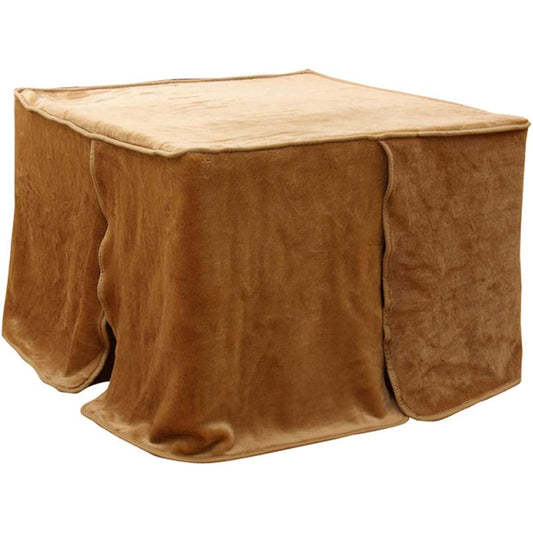 Ikehiko Kotatsu Duvet Cover High Type Rectangular Box Approx. 80 x 120 x 65 cm Brown Blanket Medium Cover for High Legs #5828719
