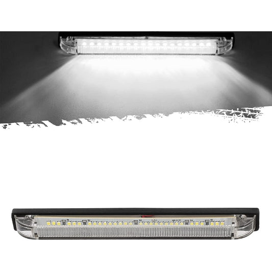 PARTSAM 1 piece 12V 8 -inch slim line LED Utirity Trip Light Bat Bat Light 30LED 8 inch Track Trailer Camper RV Motor Home LED Side Marker Light Interior Dome Light Cargolite Cartes