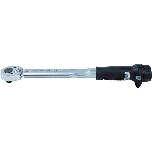 Tohnichi Seisakusho Tornichi Preset Type Torque Wrench, Drive Angle 9.53, Total Length 257.5mm